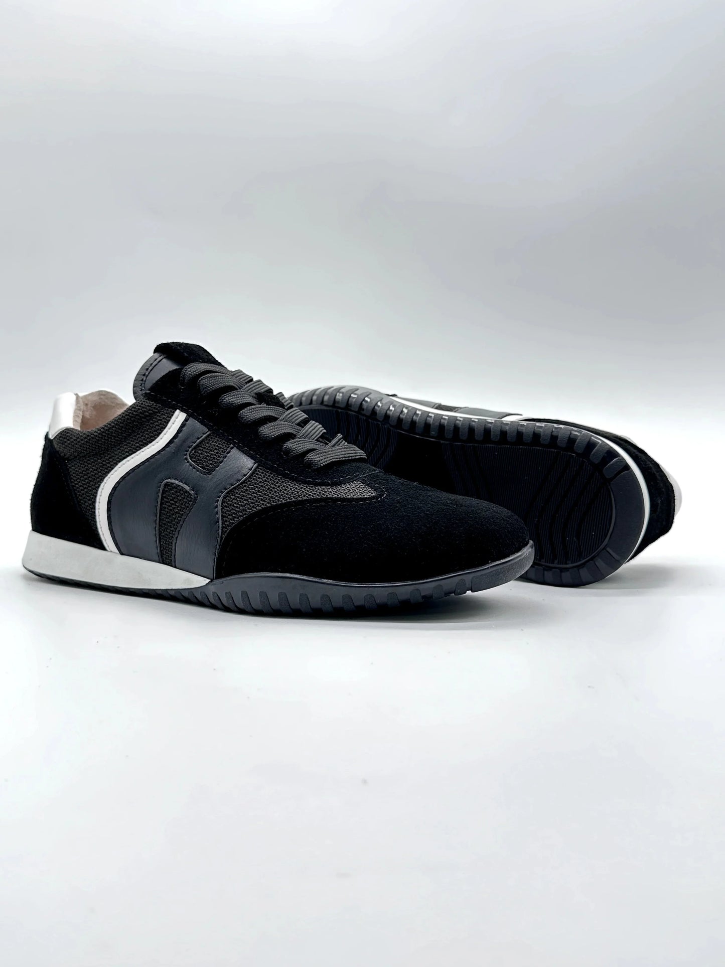 Heelva HUGAN • Baskets Homme en Cuir Véritable 100 % | Semelle Médicale & Semelle Premium
