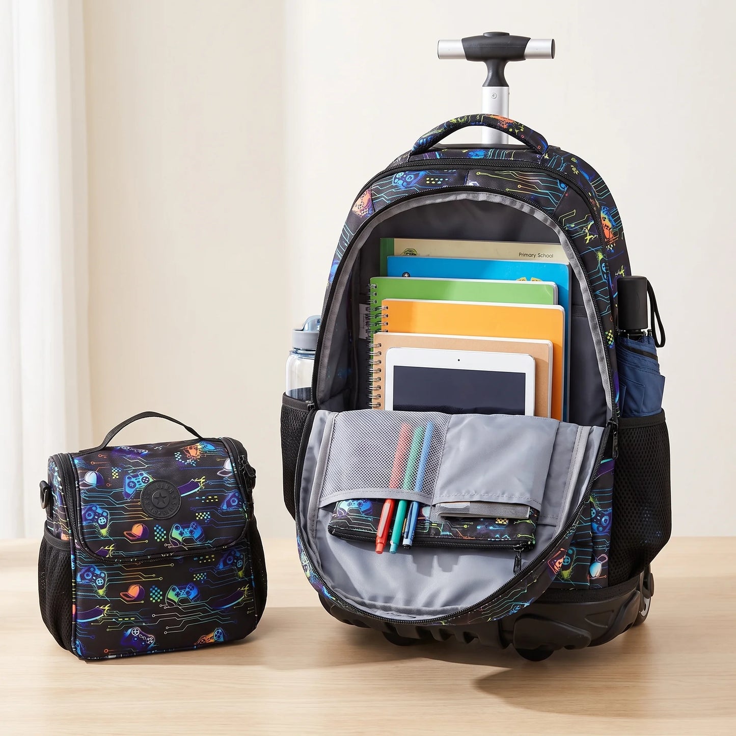 Sac à Dos Scolaire à Roulettes 3 en 1 – Collection Rentrée