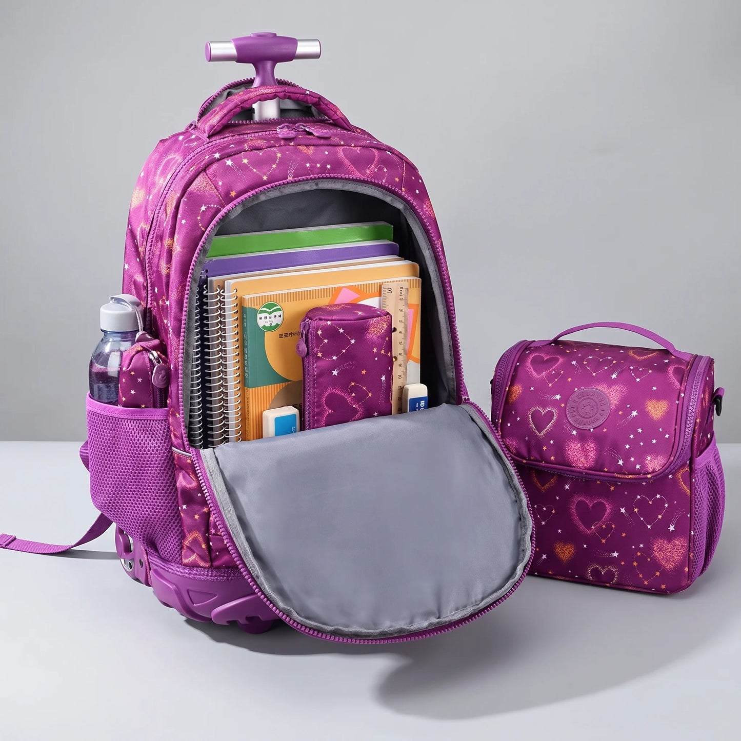 Sac à Dos Scolaire à Roulettes 3 en 1 – Collection Rentrée