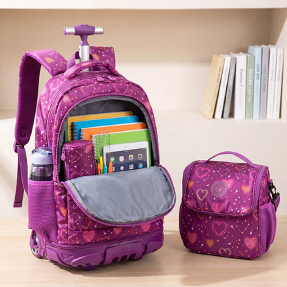 Sac à Dos Scolaire à Roulettes 3 en 1 – Collection Rentrée