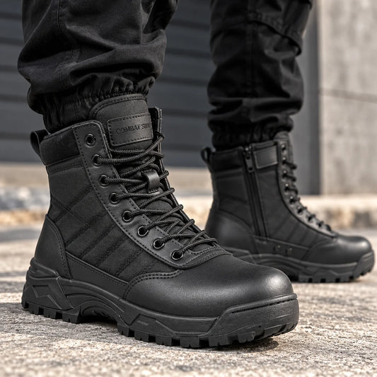 Bottes Tactiques Homme – Confort, Maintien & Adhérence