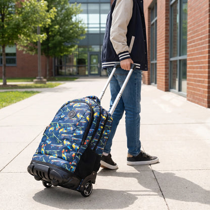 Sac à Dos Scolaire à Roulettes 3 en 1 – Collection Rentrée