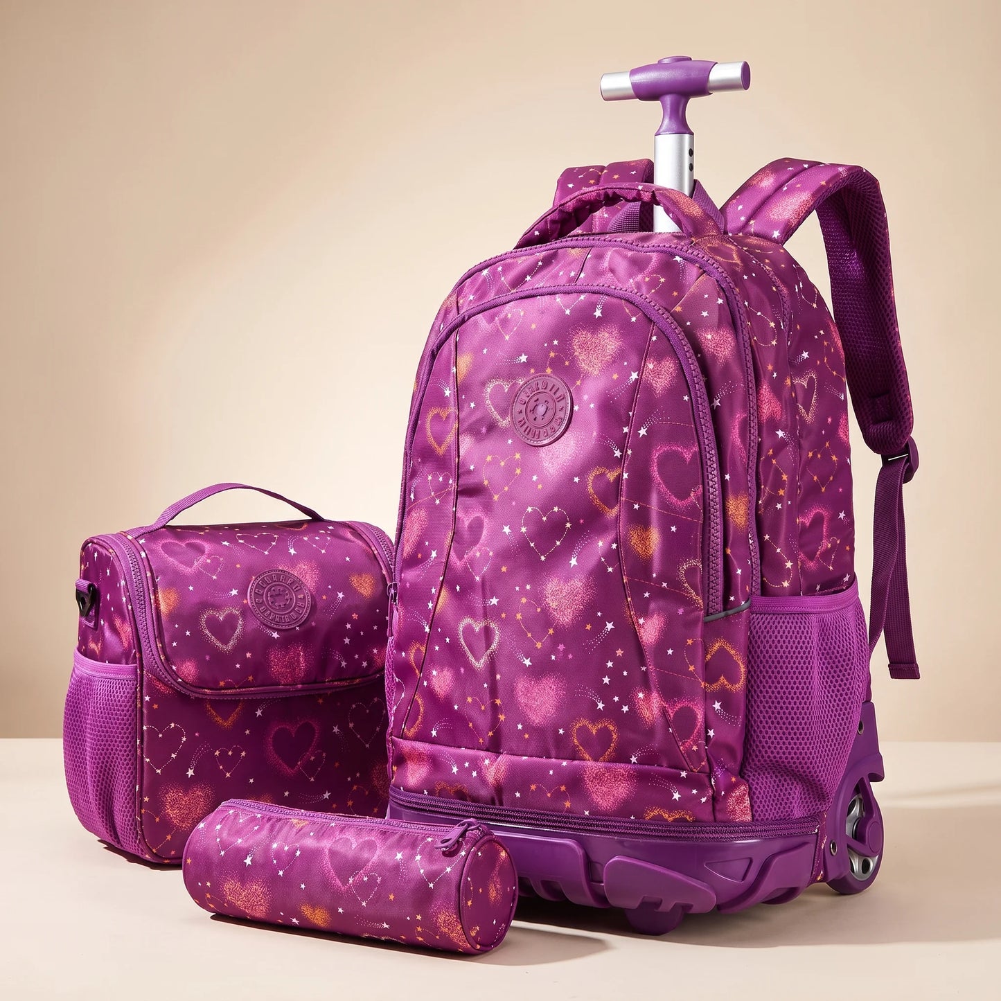 Sac à Dos Scolaire à Roulettes 3 en 1 – Collection Rentrée