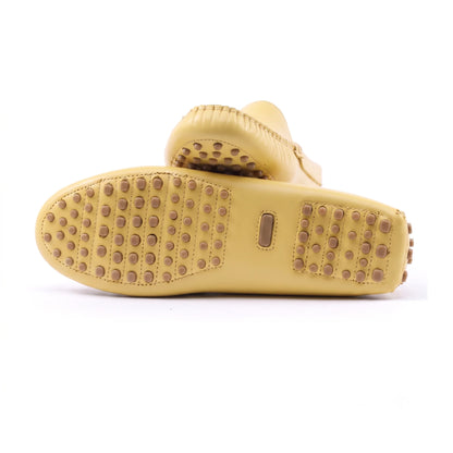 Heelva • Mocassins Slip-On en Cuir Véritable 100 % | Semelle en Caoutchouc Premium