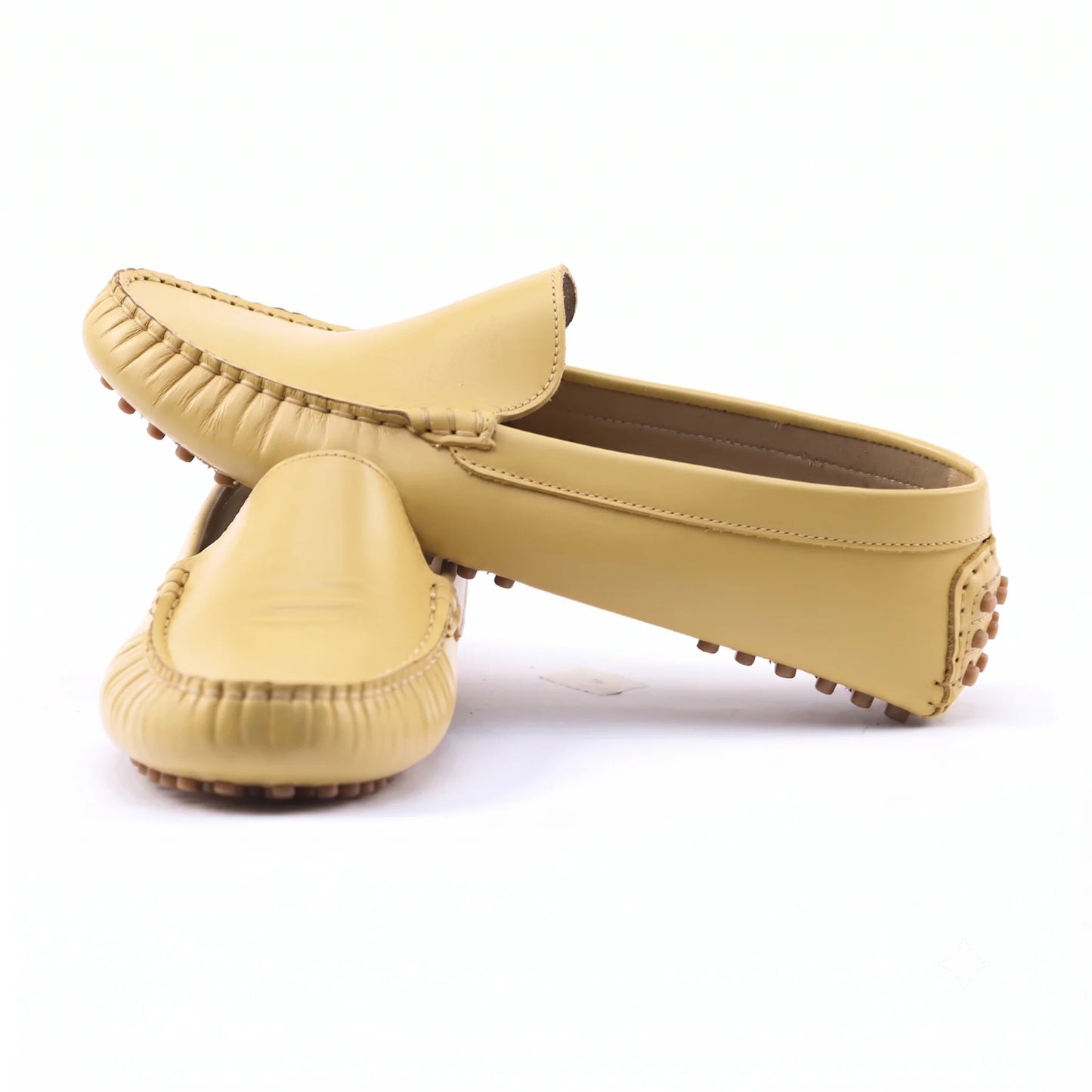 Heelva • Mocassins Slip-On en Cuir Véritable 100 % | Semelle en Caoutchouc Premium