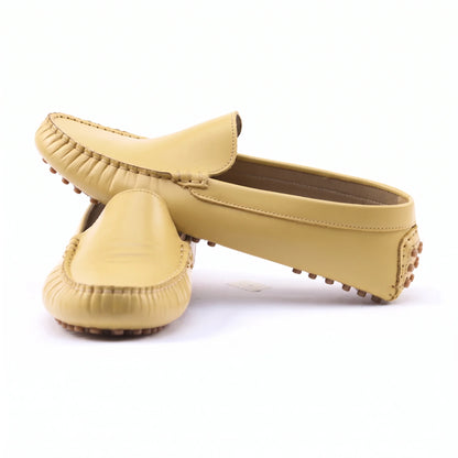 Heelva • Mocassins Slip-On en Cuir Véritable 100 % | Semelle en Caoutchouc Premium