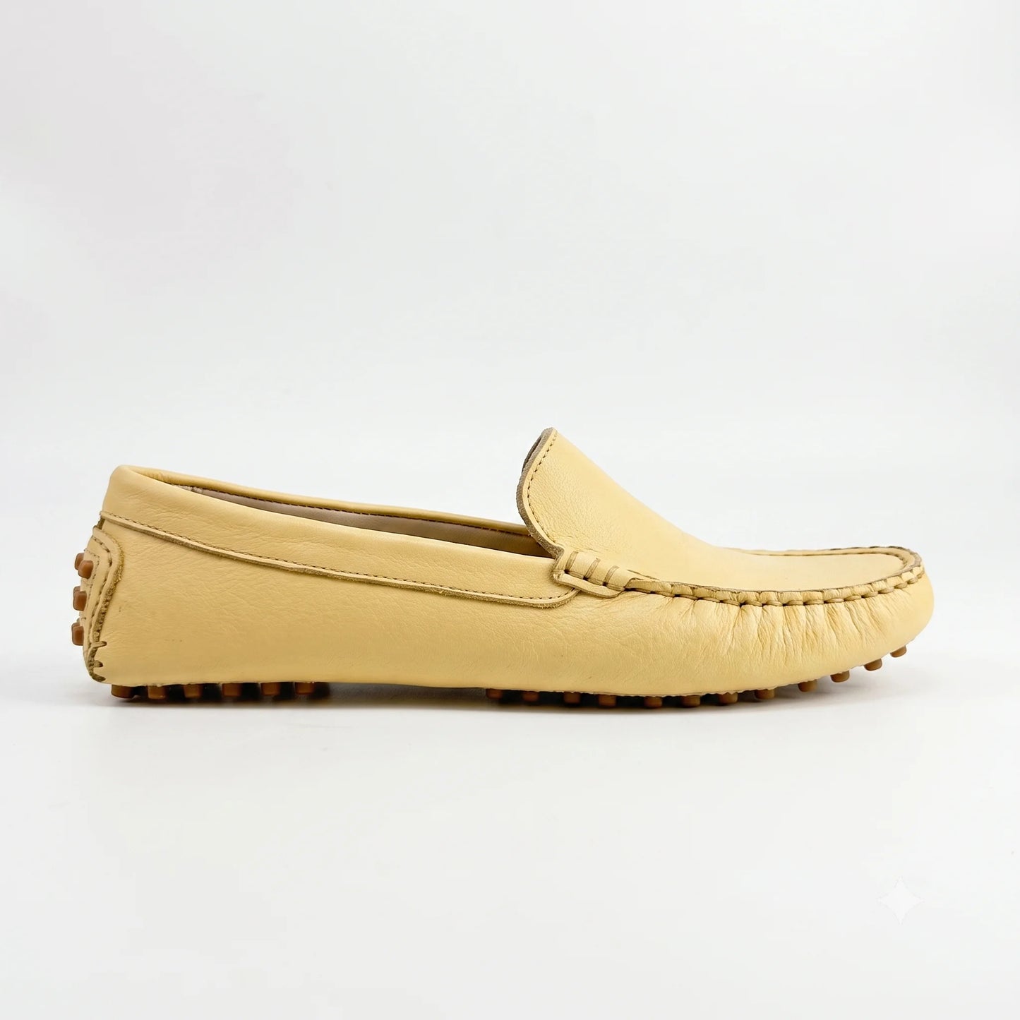 Heelva • Mocassins Slip-On en Cuir Véritable 100 % | Semelle en Caoutchouc Premium