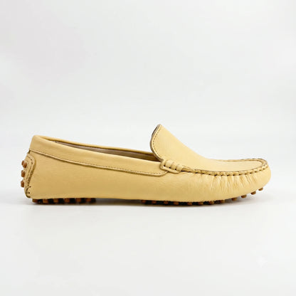 Heelva • Mocassins Slip-On en Cuir Véritable 100 % | Semelle en Caoutchouc Premium