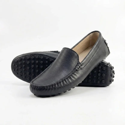 Mocassins en Cuir Véritable Heelva™ L'élégance intemporelle alliée au confort absolu.