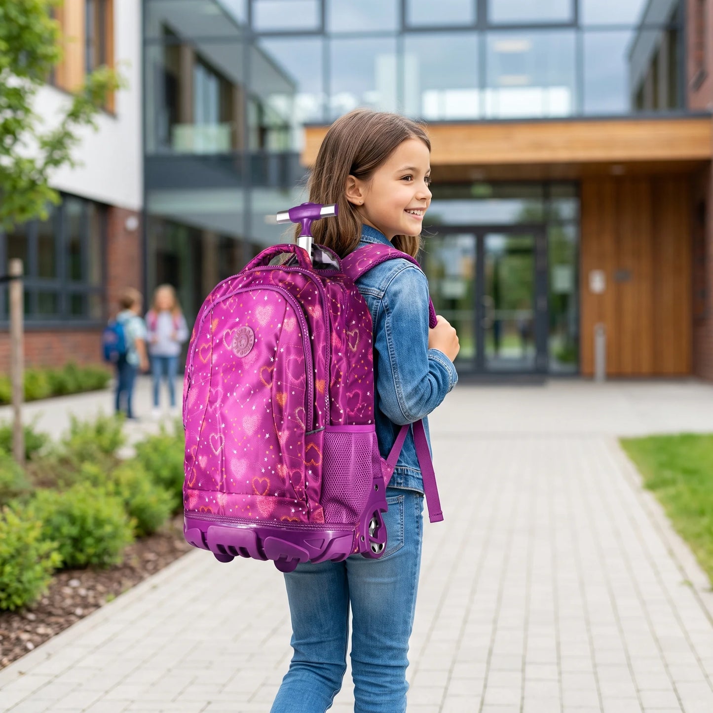 Sac à Dos Scolaire à Roulettes 3 en 1 – Collection Rentrée