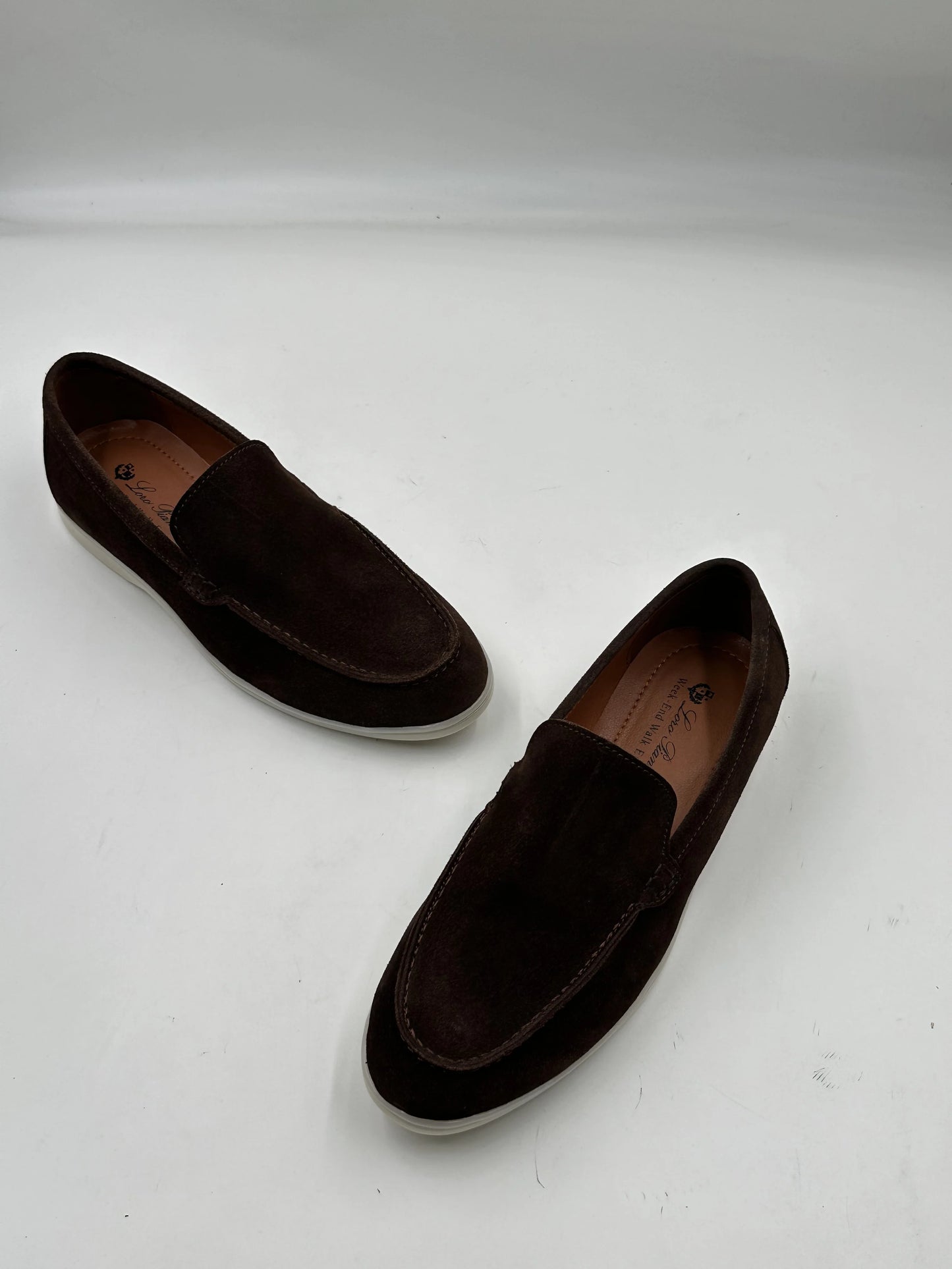 HEELVA Signature – Mocassin Prestige en daim premium