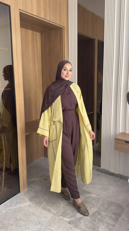 ✨ Ensemble Kimono Modeste 2 Pièces