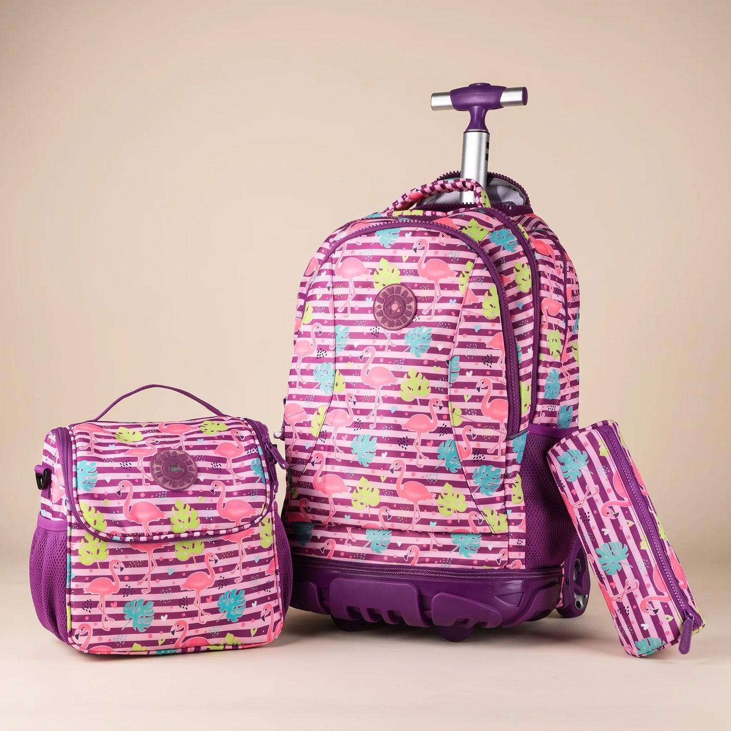 Sac à Dos Scolaire à Roulettes 3 en 1 – Collection Rentrée