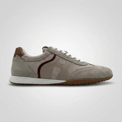 Heelva HUGAN • Baskets Homme en Cuir Véritable 100 % | Semelle Médicale & Semelle Premium
