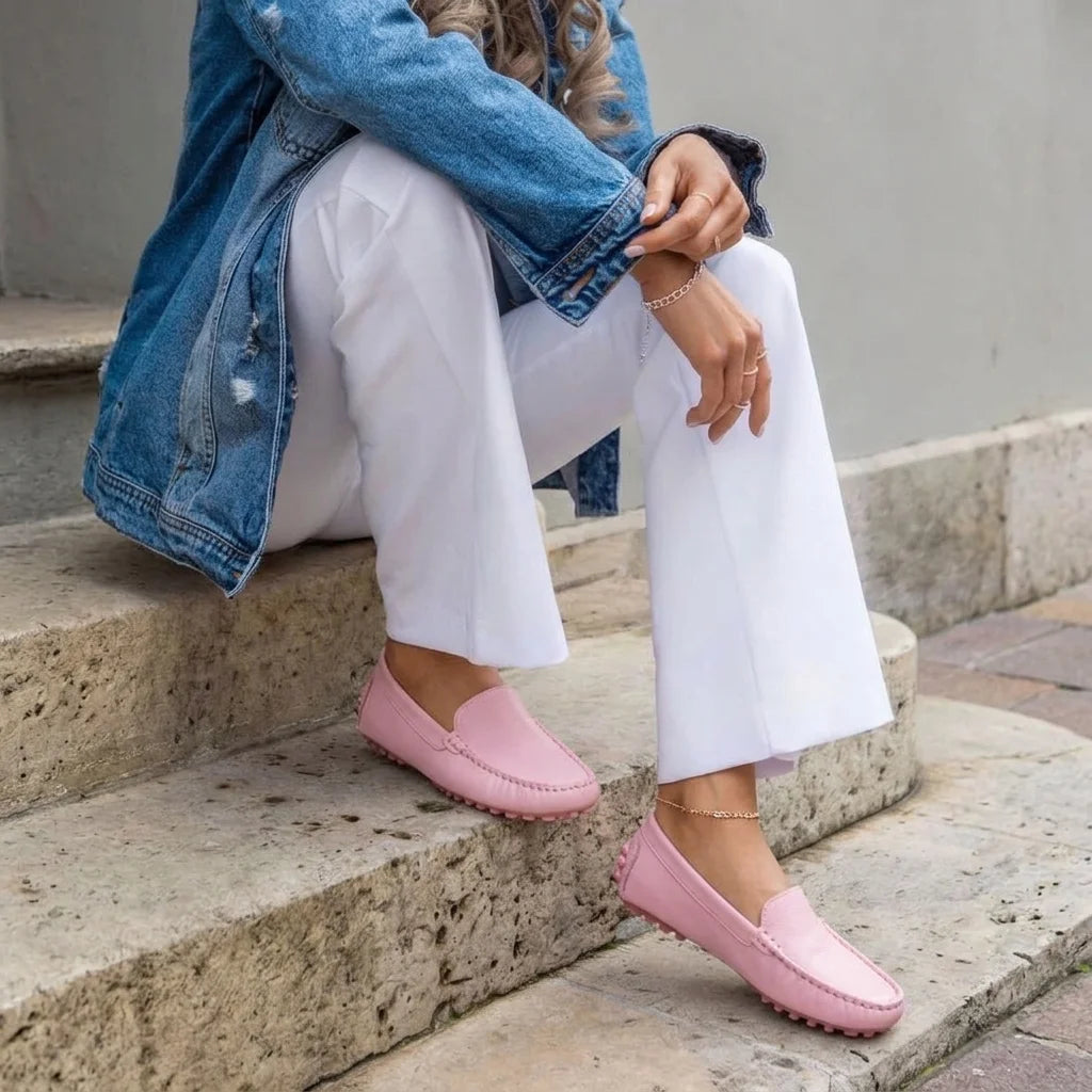 Mocassins en Cuir Véritable Heelva™ L'élégance intemporelle alliée au confort absolu.
