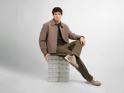 Heelva HUGAN • Baskets Homme en Cuir Véritable 100 % | Semelle Médicale & Semelle Premium