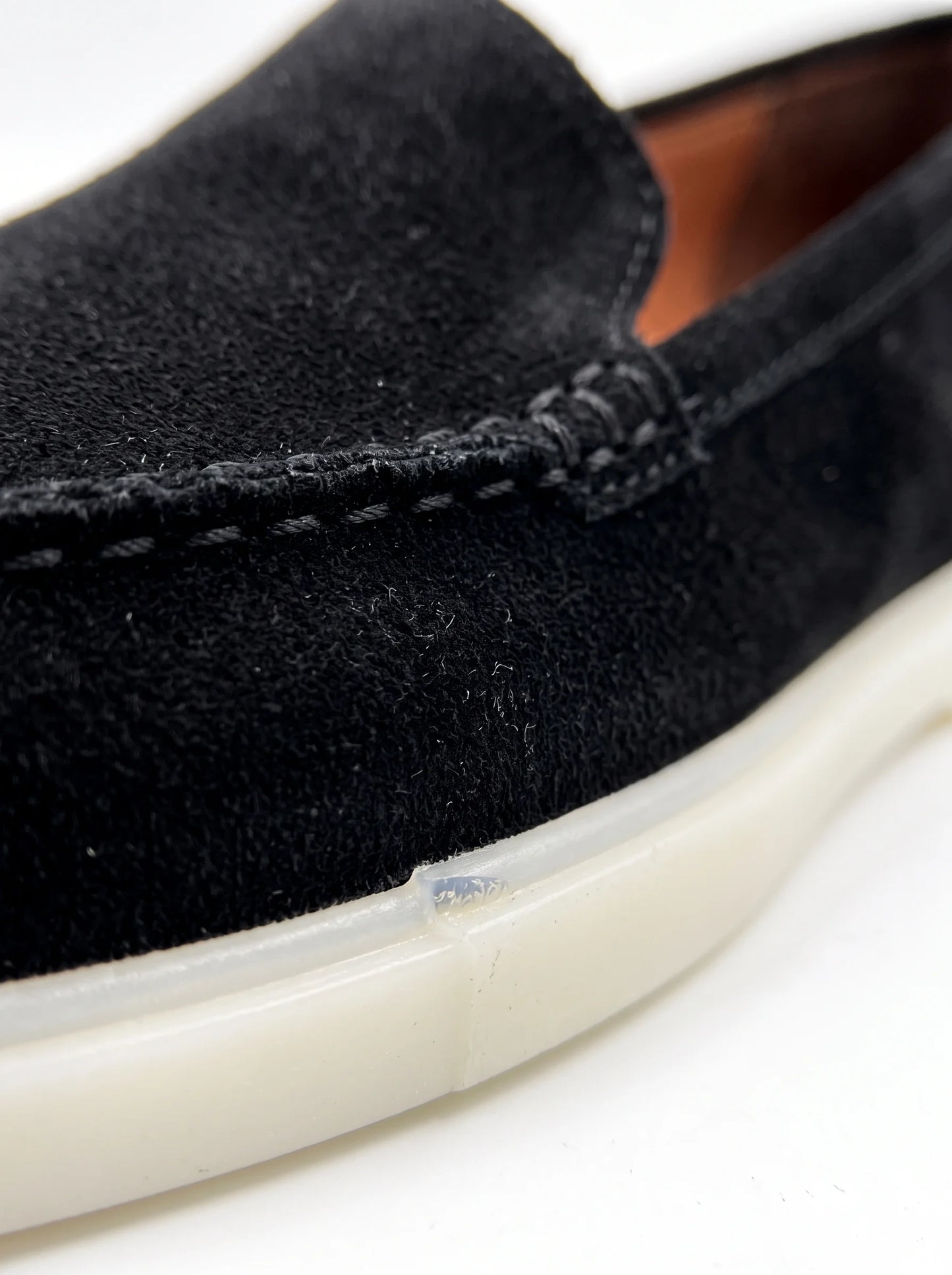 HEELVA Signature – Mocassin Prestige en daim premium