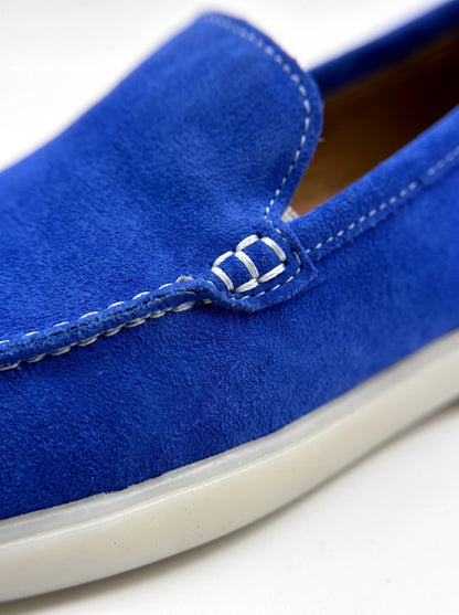 HEELVA Signature – Mocassin Prestige en daim premium