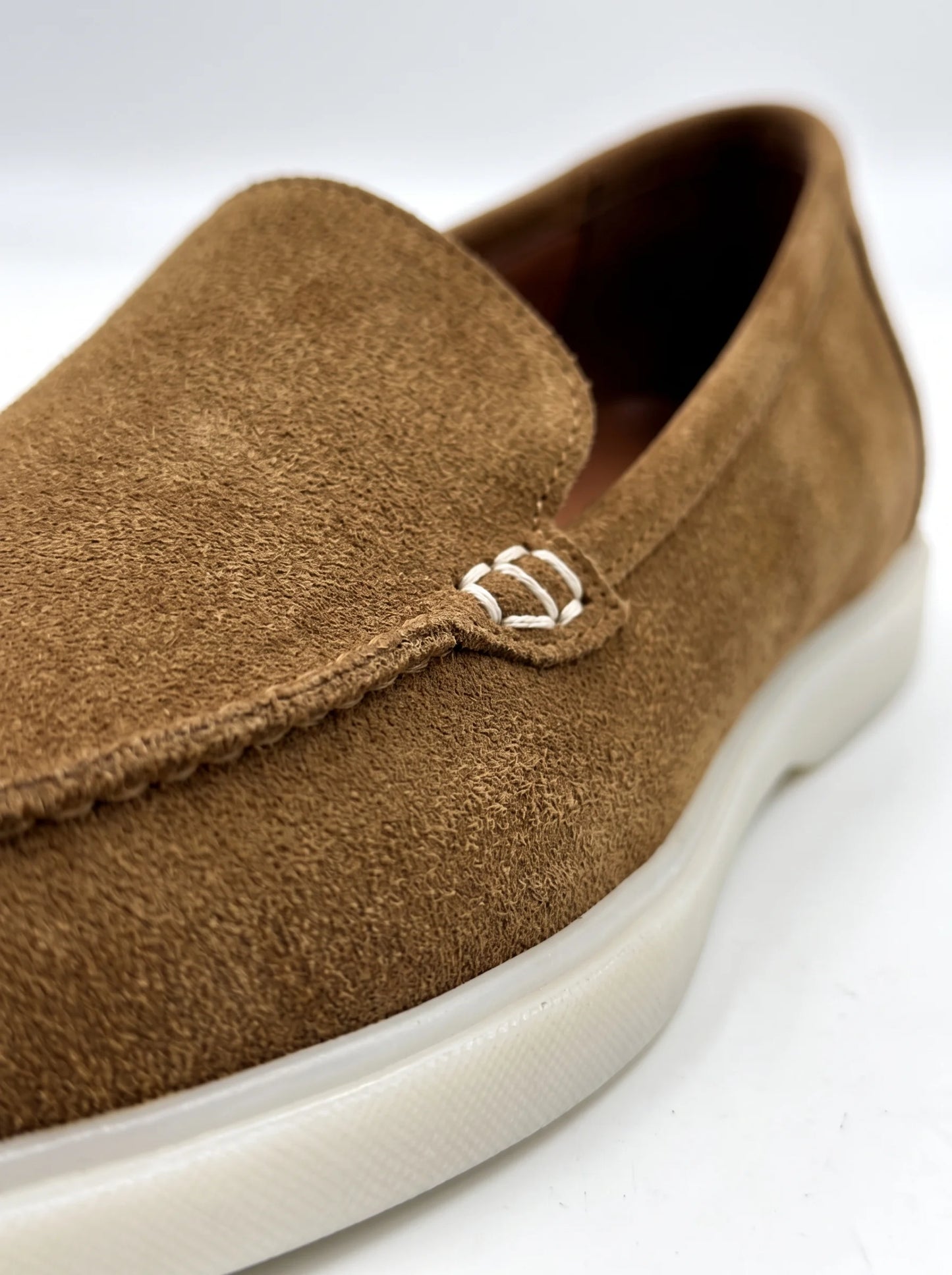 HEELVA Signature – Mocassin Prestige en daim premium