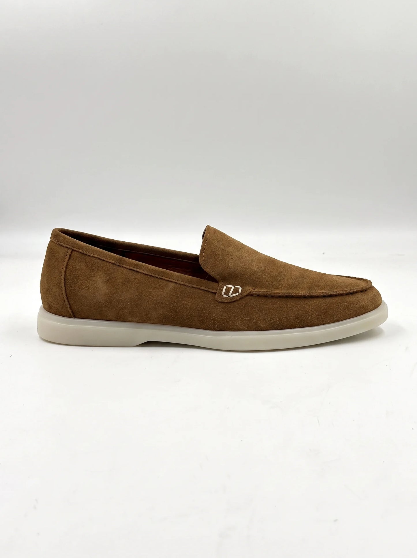 HEELVA Signature – Mocassin Prestige en daim premium