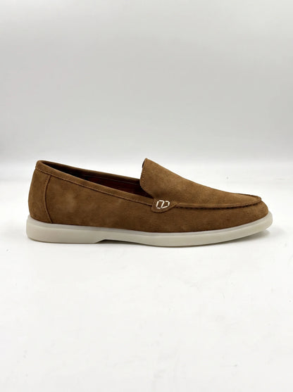 HEELVA Signature – Mocassin Prestige en daim premium