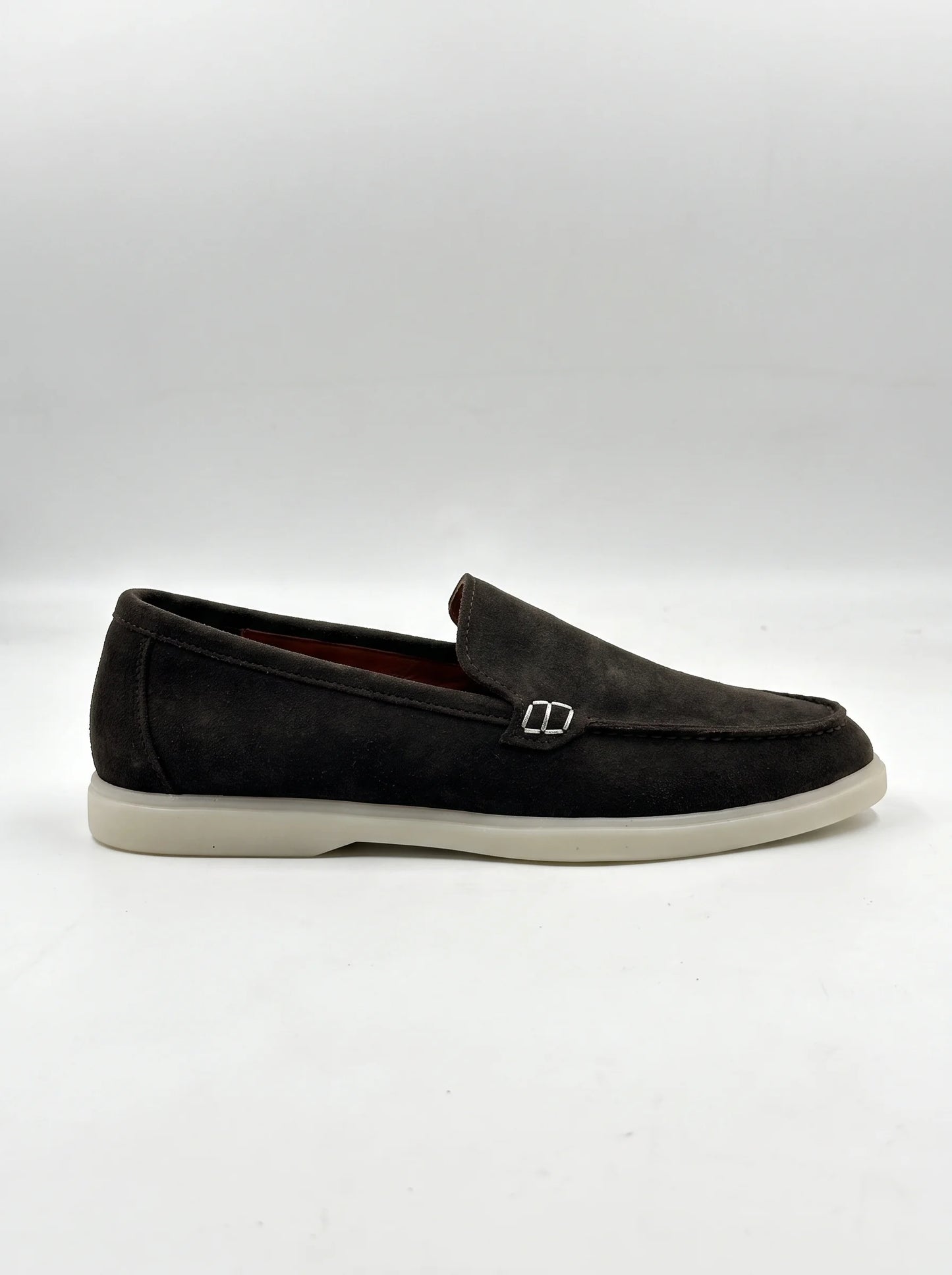 HEELVA Signature – Mocassin Prestige en daim premium