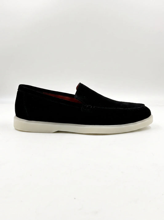 HEELVA Signature – Mocassin Prestige en daim premium