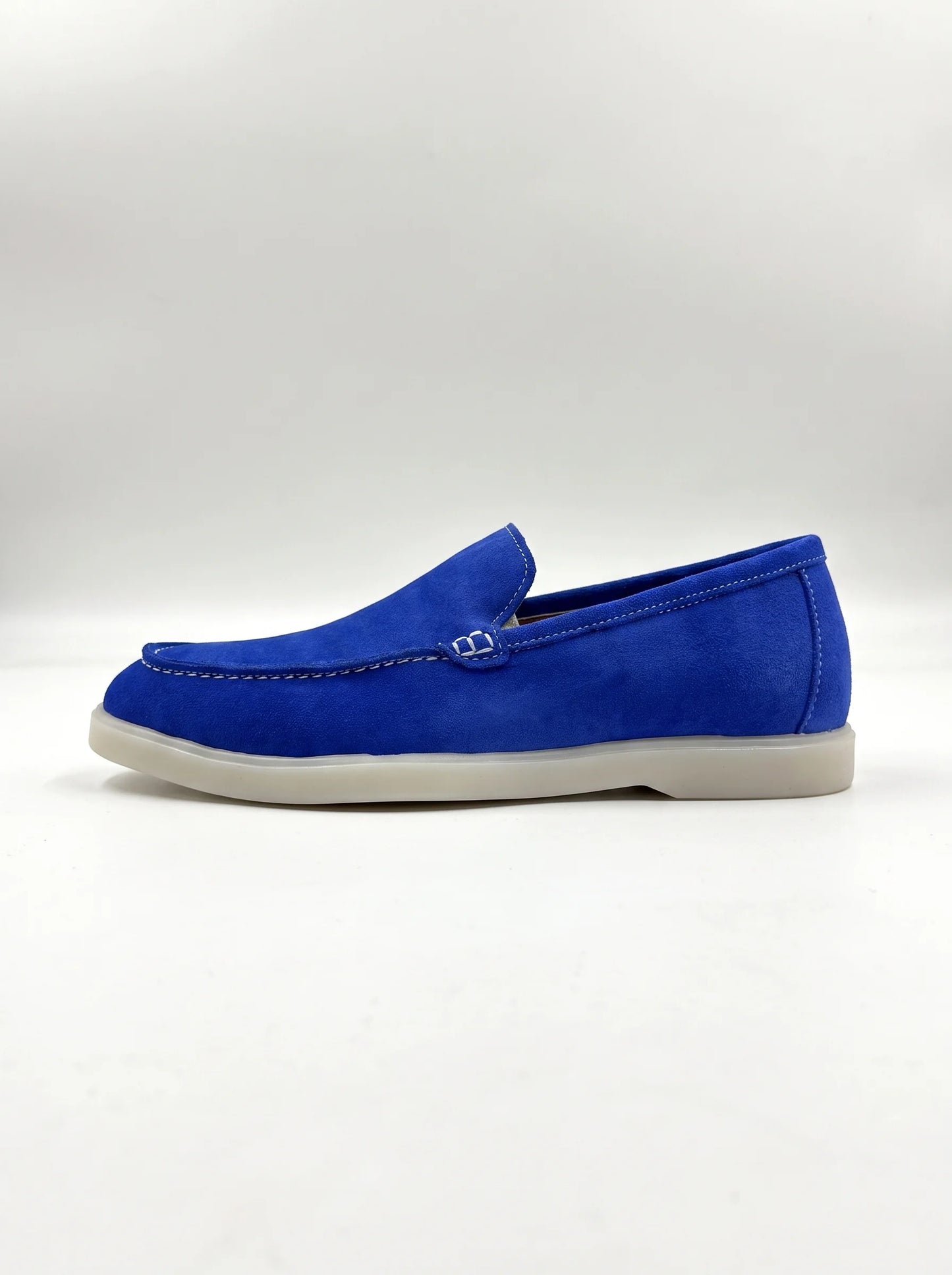HEELVA Signature – Mocassin Prestige en daim premium