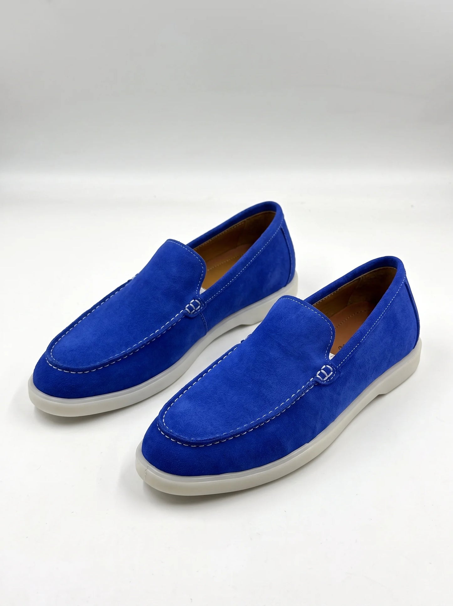 HEELVA Signature – Mocassin Prestige en daim premium