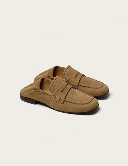 Mocassins Gema - Suède beige