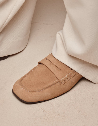 Mocassins Gema - Suède beige