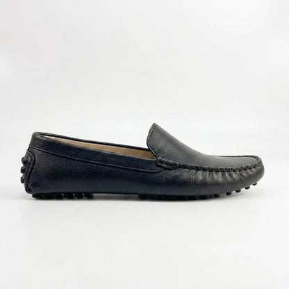 Heelva • Mocassins Slip-On en Cuir Véritable 100 % | Semelle en Caoutchouc Premium