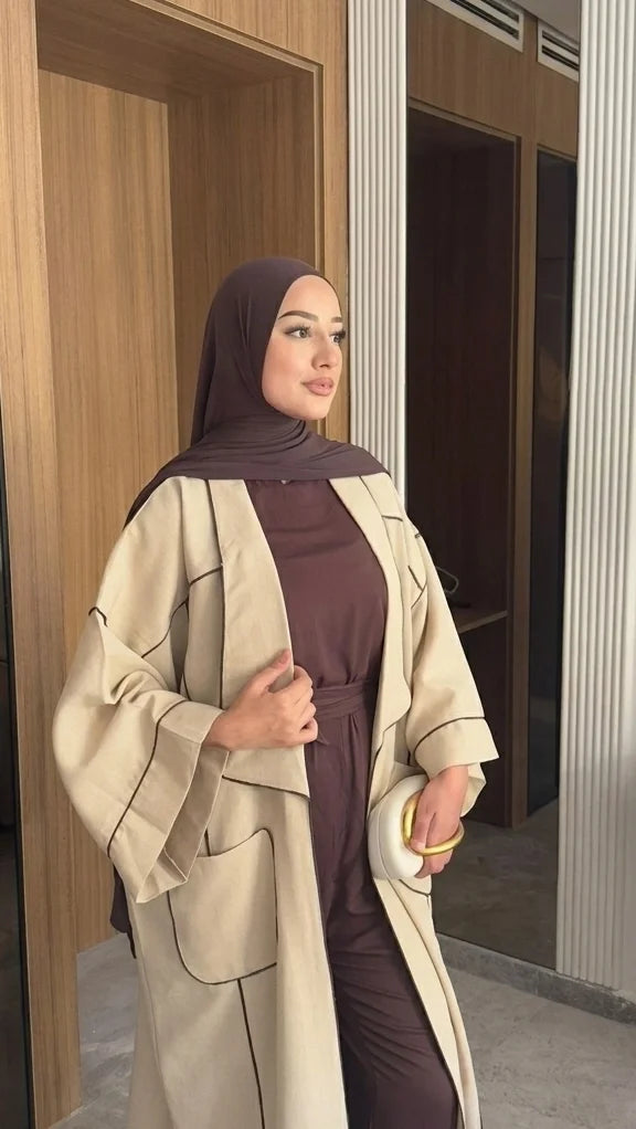 ✨ Ensemble Kimono Modeste 2 Pièces