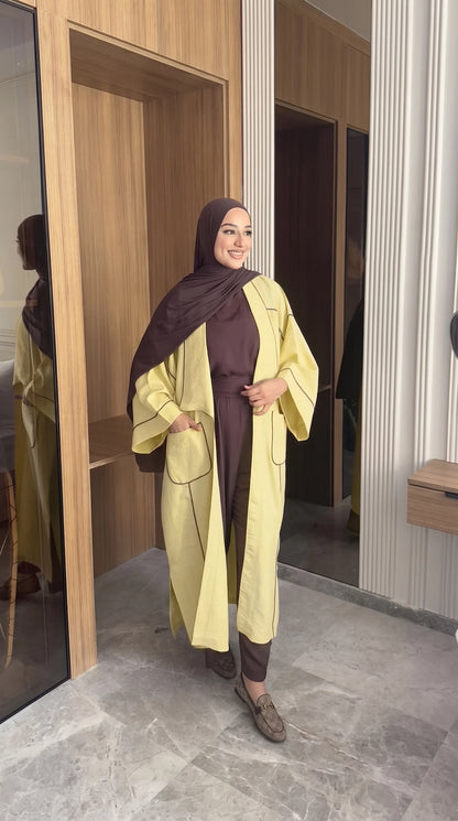 ✨ Ensemble Kimono Modeste 2 Pièces