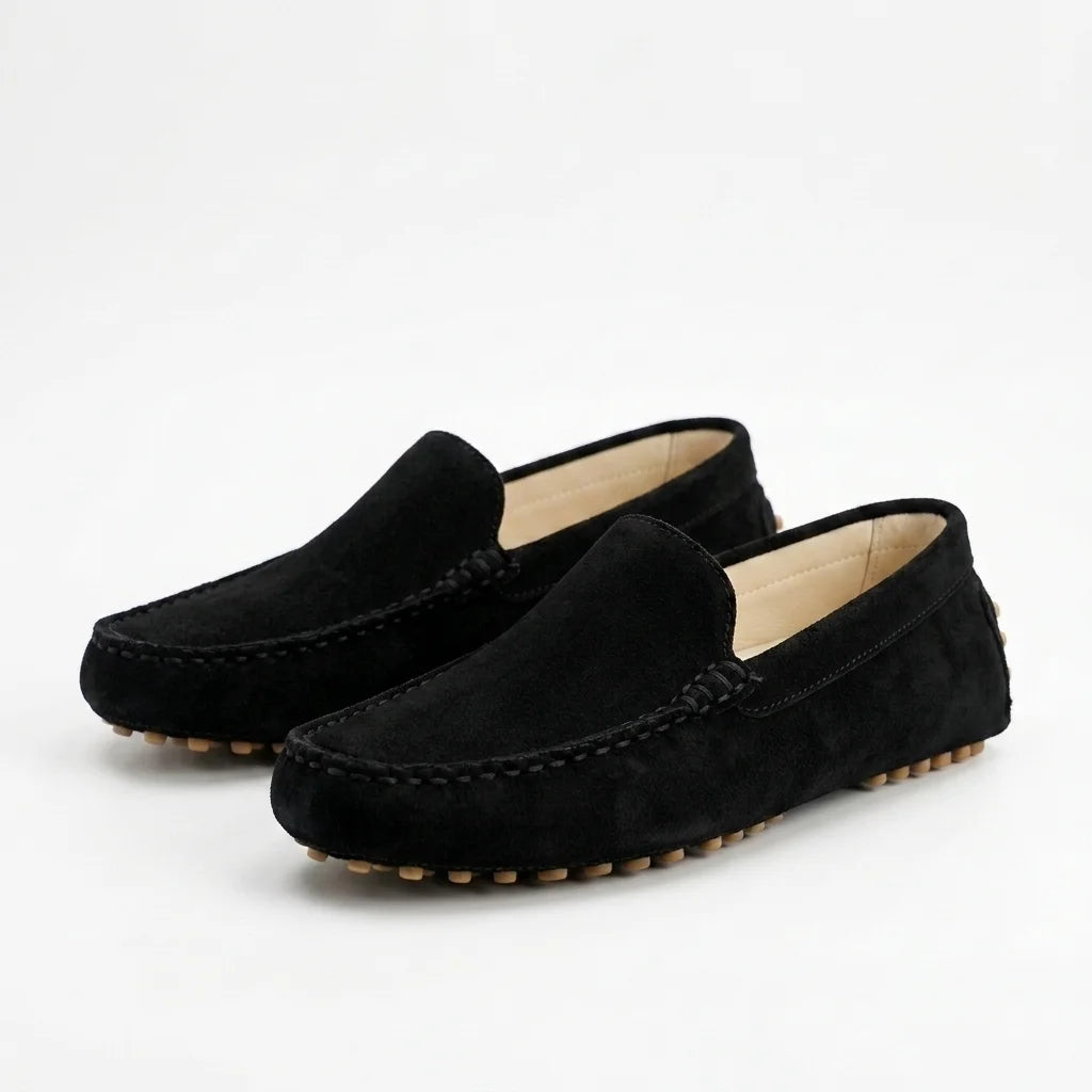 Mocassins en Cuir Véritable Heelva™ L'élégance intemporelle alliée au confort absolu.
