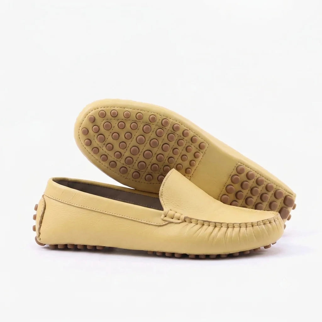 Mocassins en Cuir Véritable Heelva™ L'élégance intemporelle alliée au confort absolu.