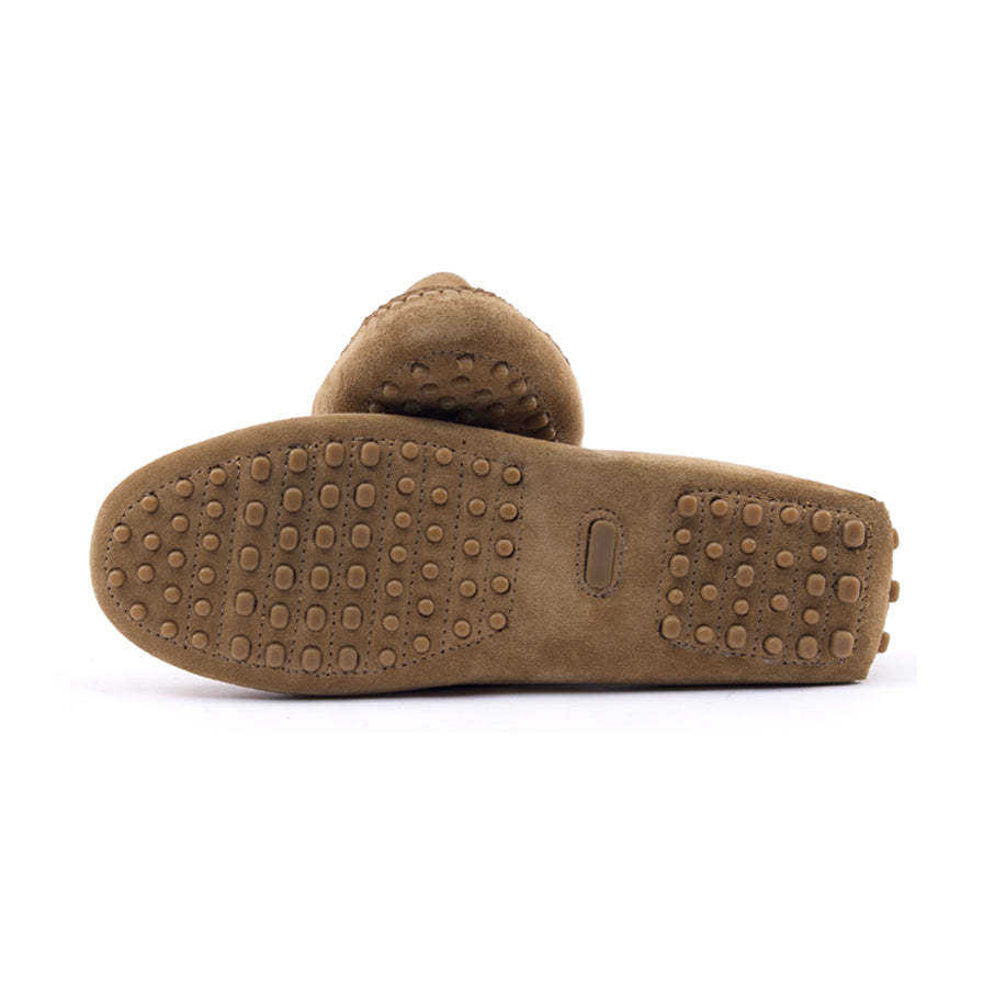 Majisky Mocassin 100% Leather Slip-On Loafers Premium Rubber Sole