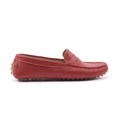 Majisky Mocassin 100% Leather Slip-On Loafers Premium Rubber Sole